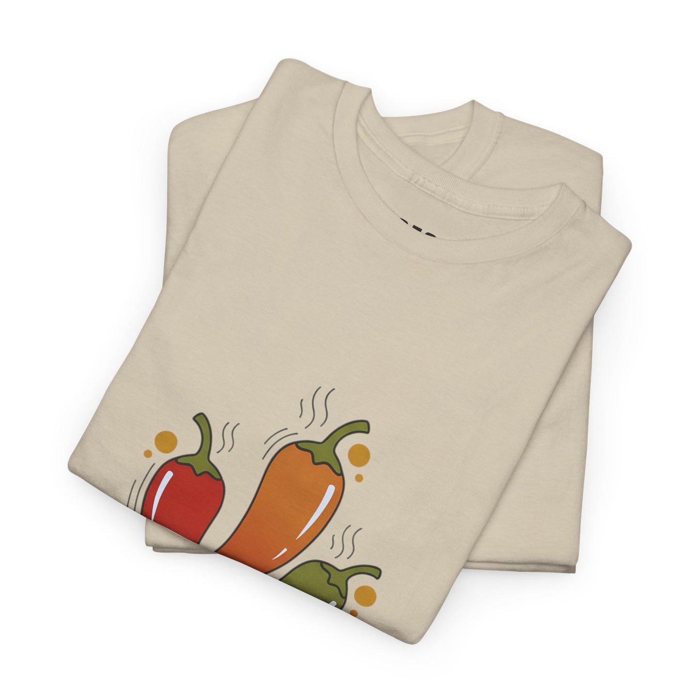 Spicy Chile Unisex Tee | Fun Foodie Gift, Casual Summer Wear, Kitchen Memorabilia, Vibrant Graphic Shirt, Unique Culinary Apparel