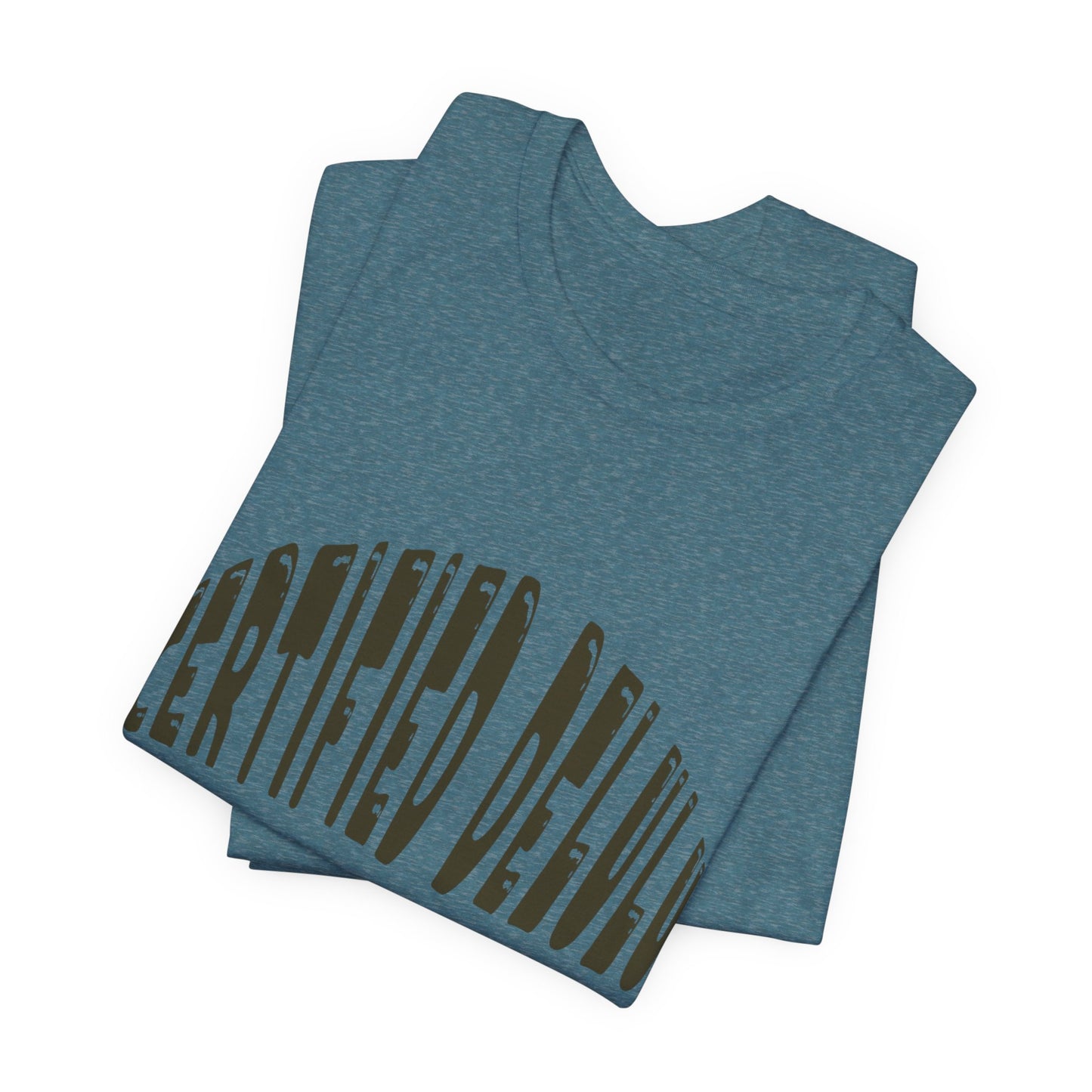Certified Delulu Tee - Unisex Short Sleeve, Trendy Graphic Shirt for Everyday Wear, Perfect Gift for Friends, Summer Casual Wear