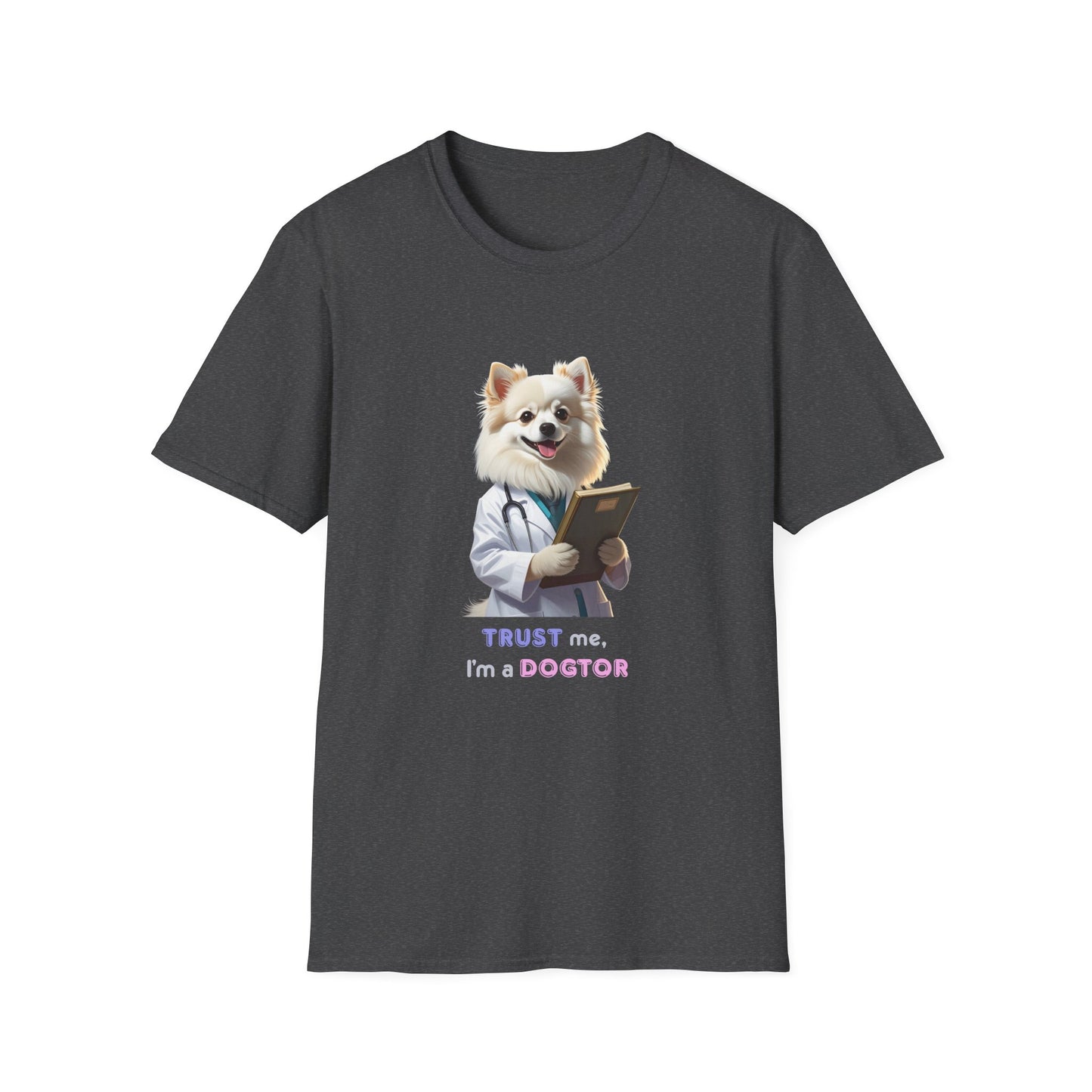 Trust Me I'm a Dogtor T-Shirt, Cute Animal Lover Tee, Funny Pet Owner Gift, Unisex Veterinary Humor Shirt, Perfect for Dog Lovers