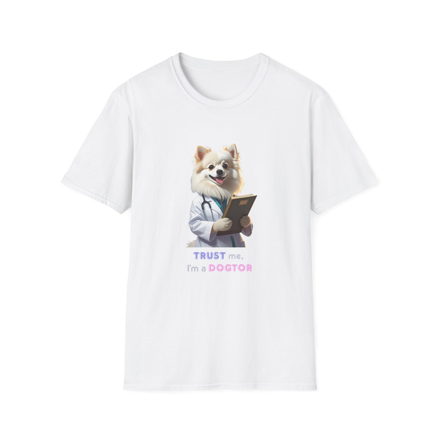 Trust Me I'm a Dogtor T-Shirt, Cute Animal Lover Tee, Funny Pet Owner Gift, Unisex Veterinary Humor Shirt, Perfect for Dog Lovers