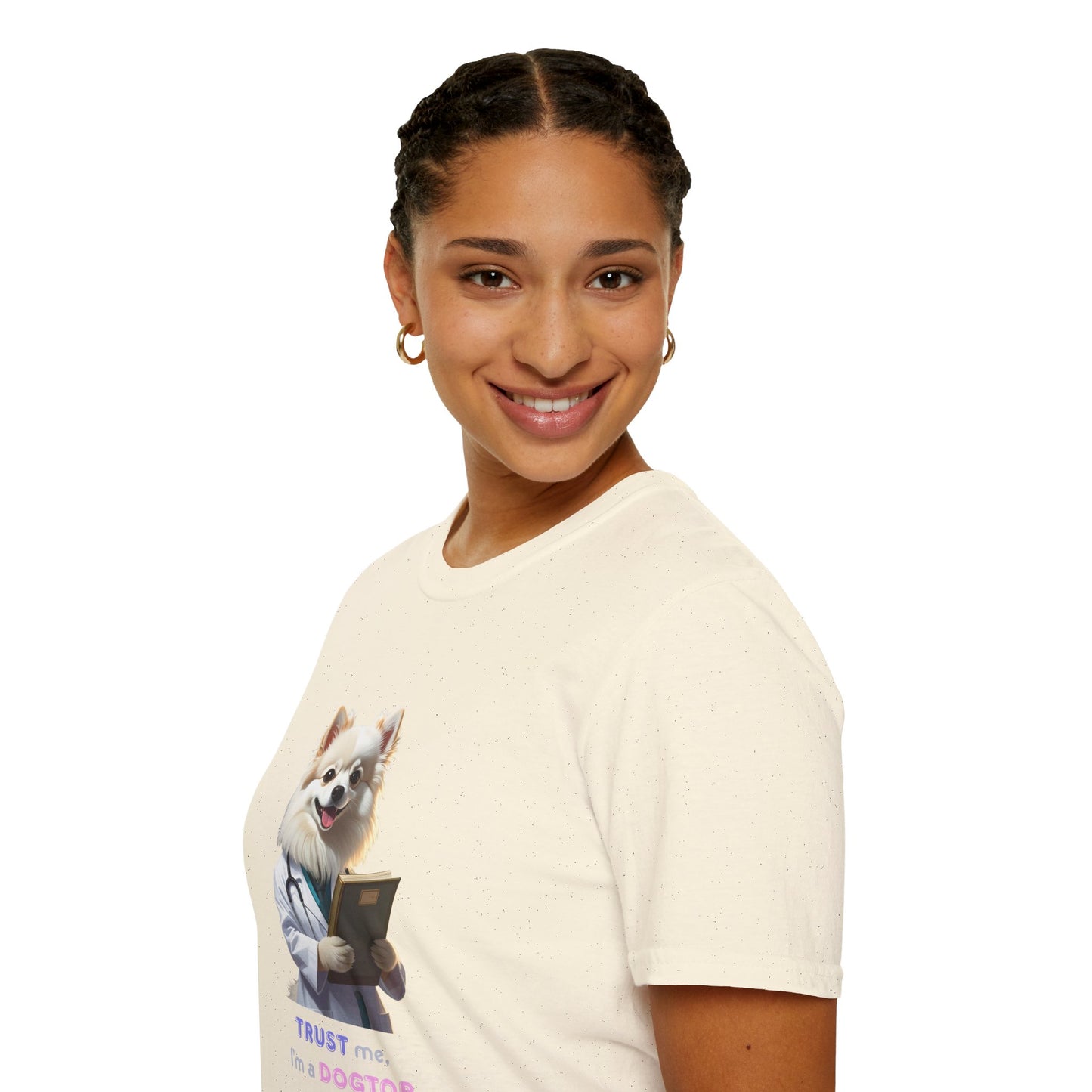Trust Me I'm a Dogtor T-Shirt, Cute Animal Lover Tee, Funny Pet Owner Gift, Unisex Veterinary Humor Shirt, Perfect for Dog Lovers