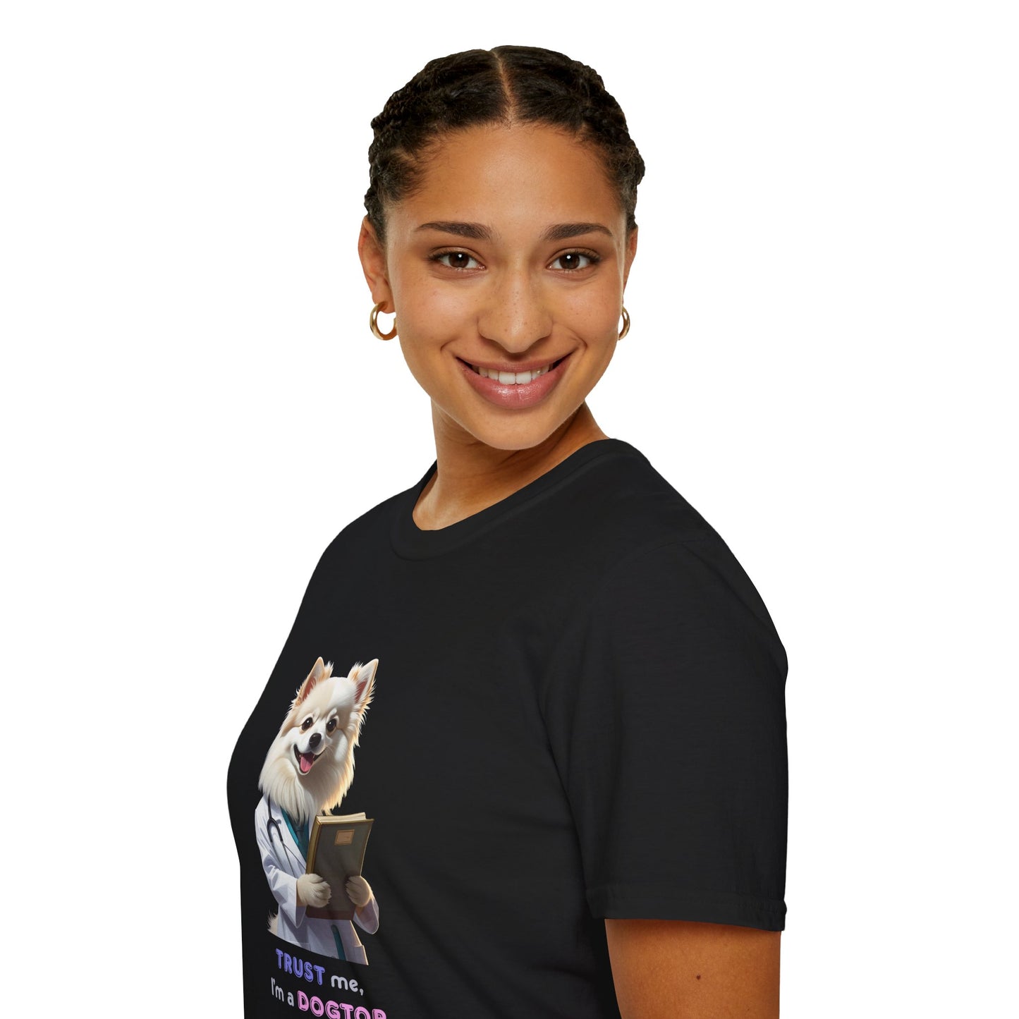 Trust Me I'm a Dogtor T-Shirt, Cute Animal Lover Tee, Funny Pet Owner Gift, Unisex Veterinary Humor Shirt, Perfect for Dog Lovers