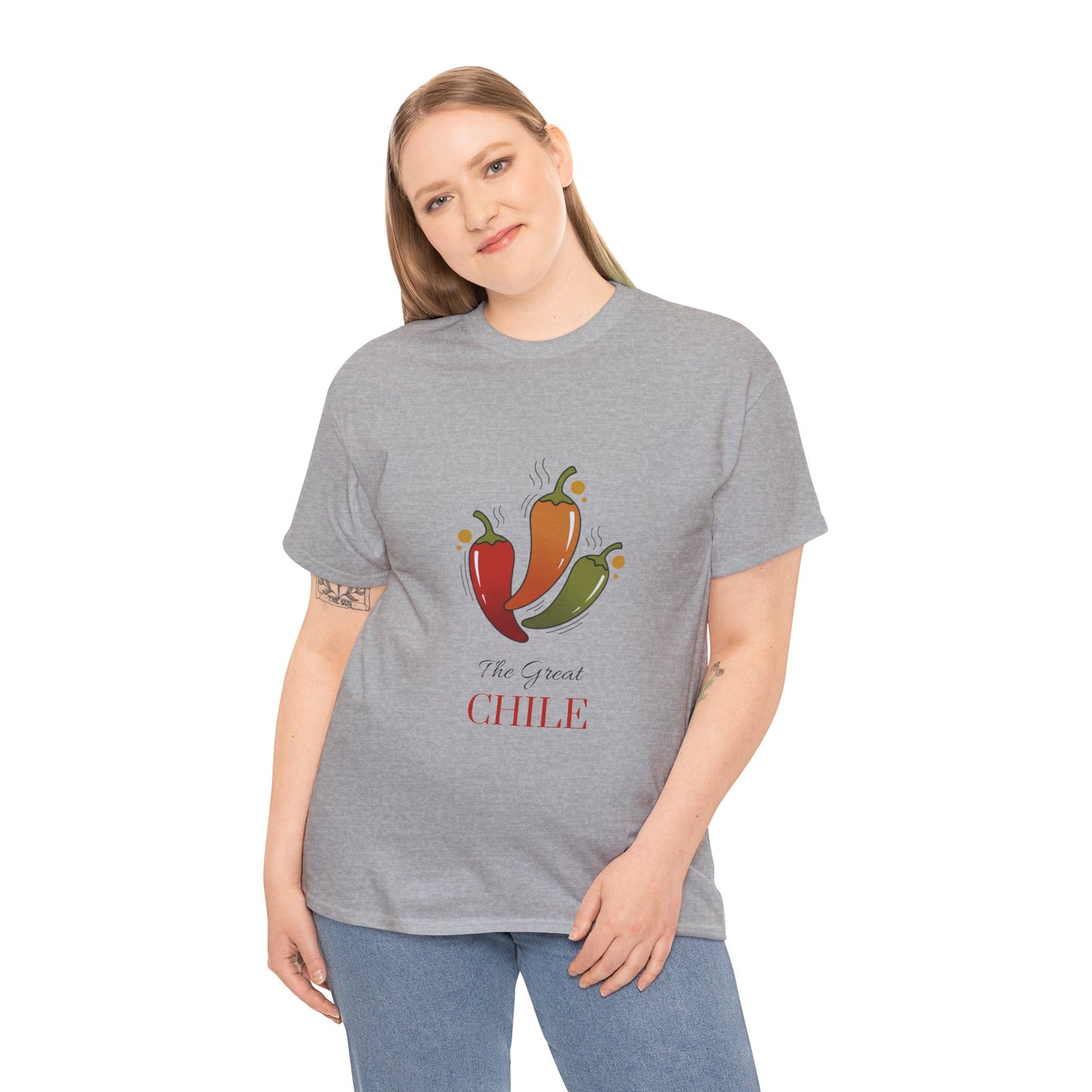 Spicy Chile Unisex Tee | Fun Foodie Gift, Casual Summer Wear, Kitchen Memorabilia, Vibrant Graphic Shirt, Unique Culinary Apparel