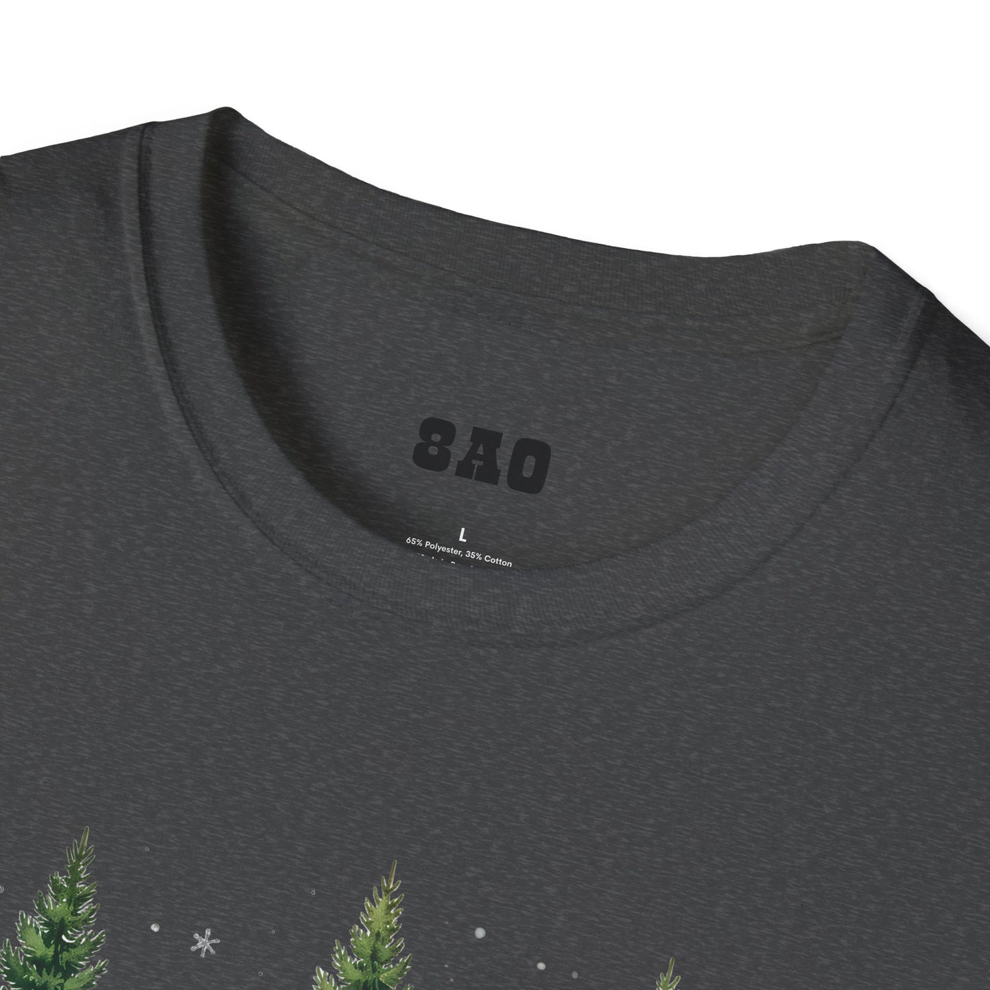 Winter Tree T-Shirt, Cozy Holiday Apparel, Cute Gift for Nature Lovers, Unisex Graphic Tee, Festive Winter Shirt