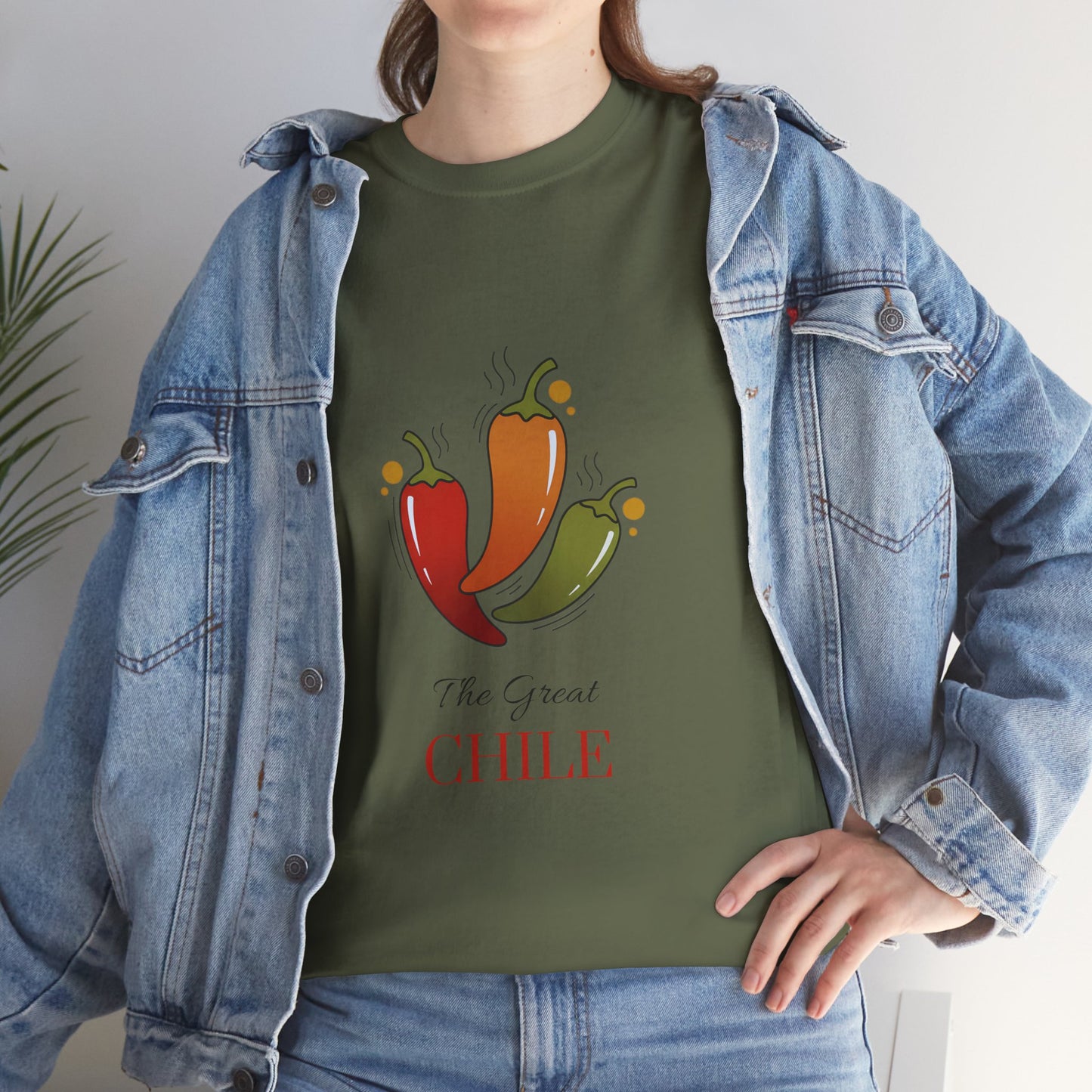 Spicy Chile Unisex Tee | Fun Foodie Gift, Casual Summer Wear, Kitchen Memorabilia, Vibrant Graphic Shirt, Unique Culinary Apparel