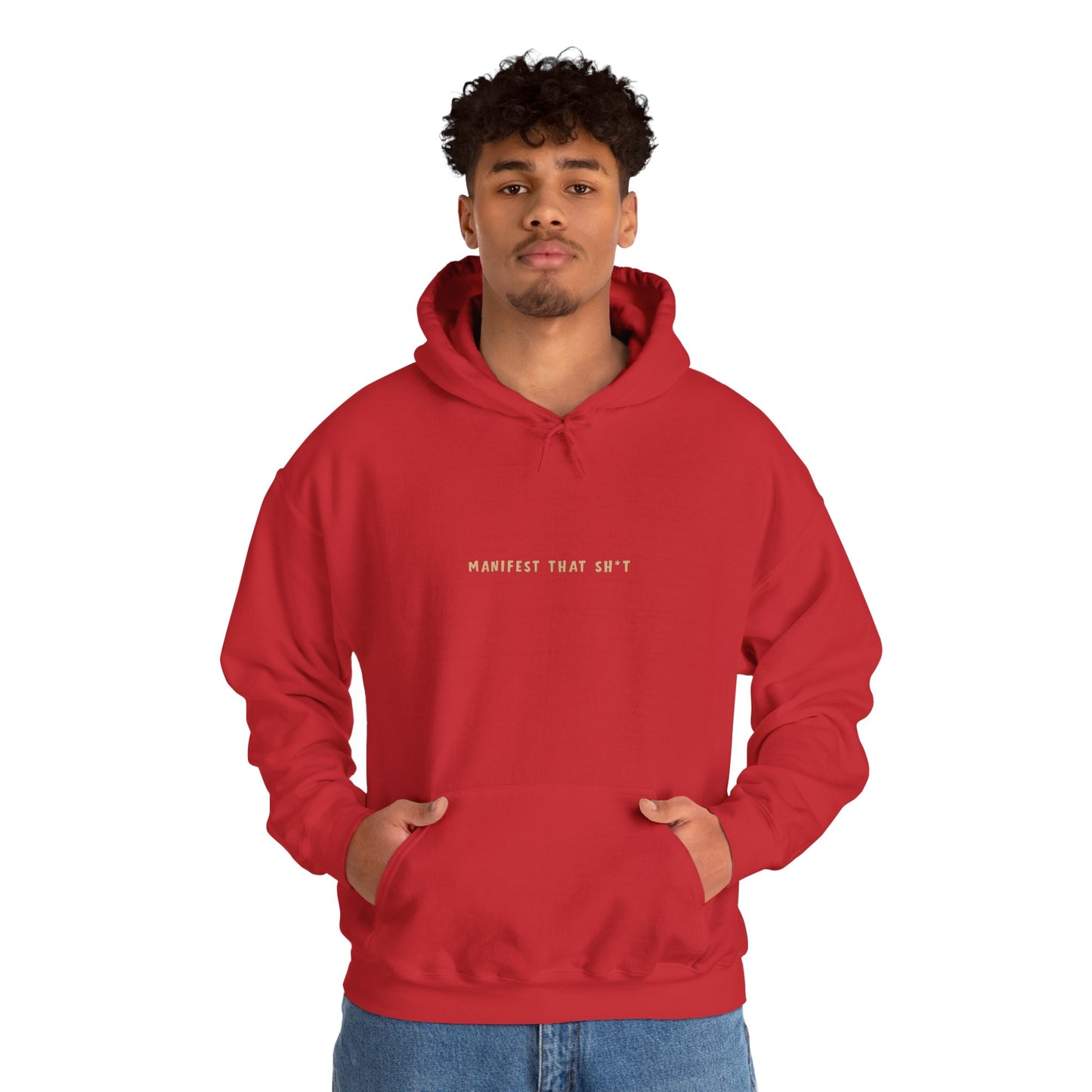 Manifest That Sweatshirt - Cozy Unisex Hoodie for Dreamers, Motivational Wear, Gift Idea for Her/Him, Inspirational Fashion