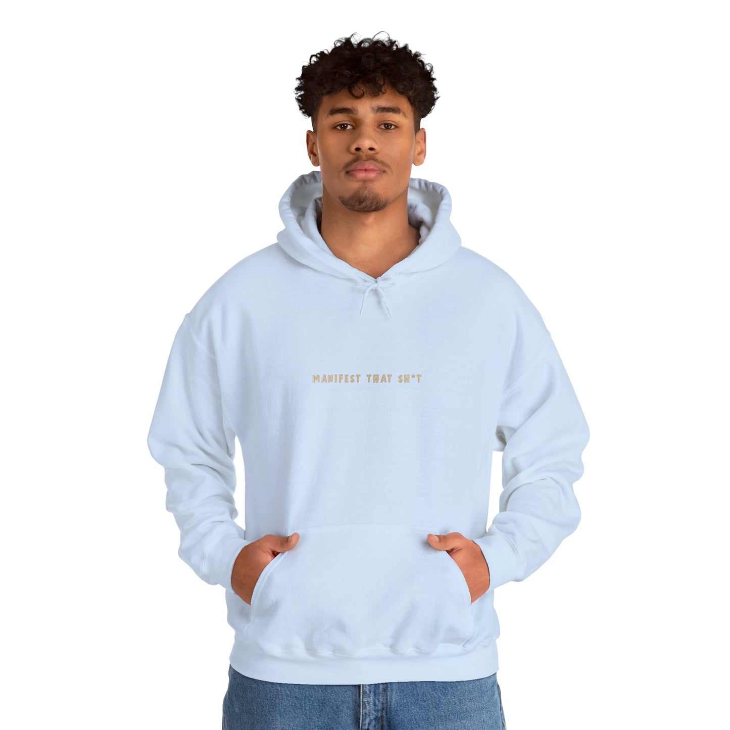 Manifest That Sweatshirt - Cozy Unisex Hoodie for Dreamers, Motivational Wear, Gift Idea for Her/Him, Inspirational Fashion