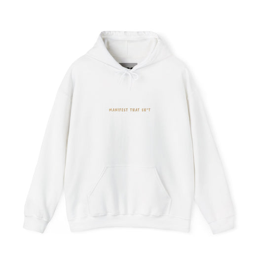 Manifest That Sweatshirt - Cozy Unisex Hoodie for Dreamers, Motivational Wear, Gift Idea for Her/Him, Inspirational Fashion