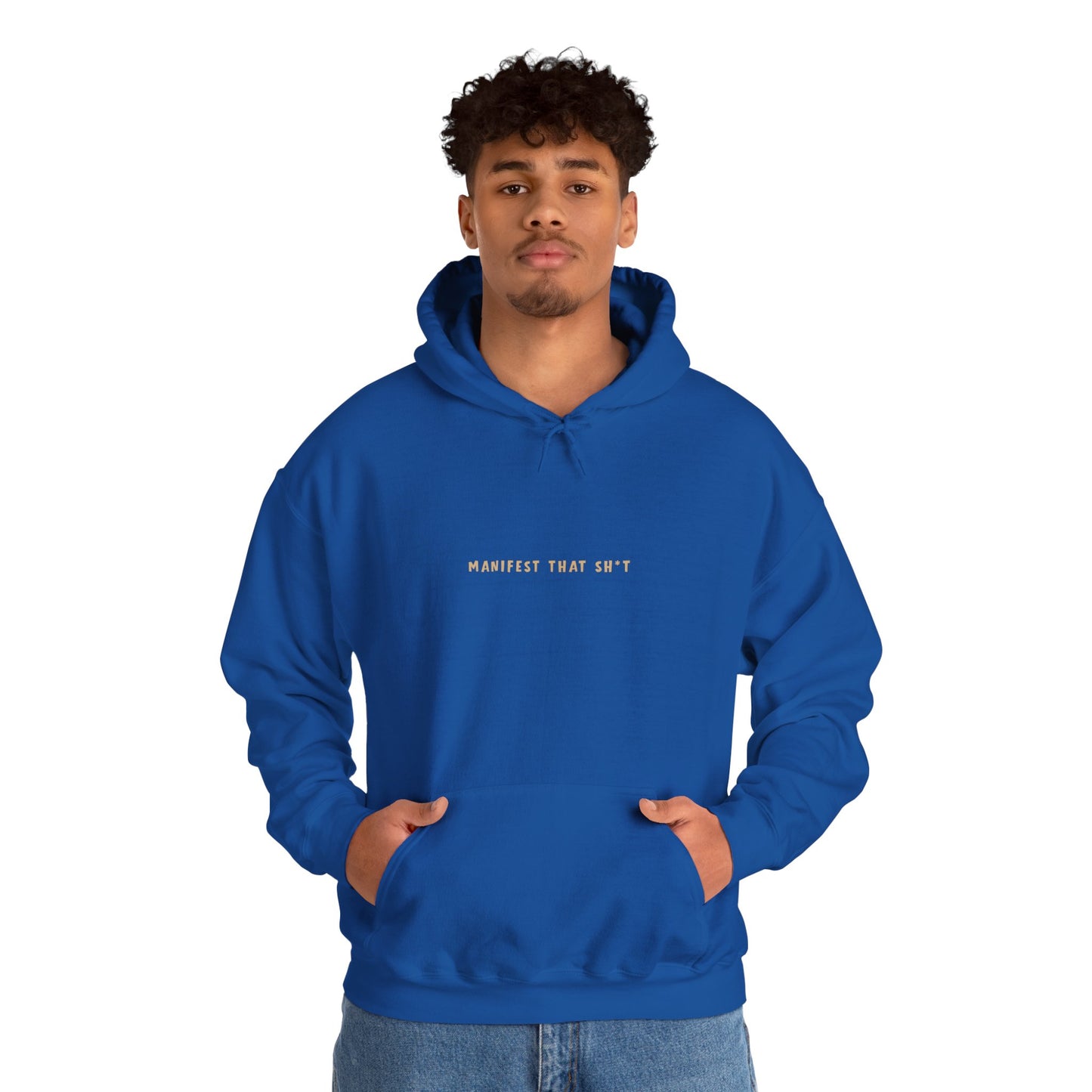 Manifest That Sweatshirt - Cozy Unisex Hoodie for Dreamers, Motivational Wear, Gift Idea for Her/Him, Inspirational Fashion