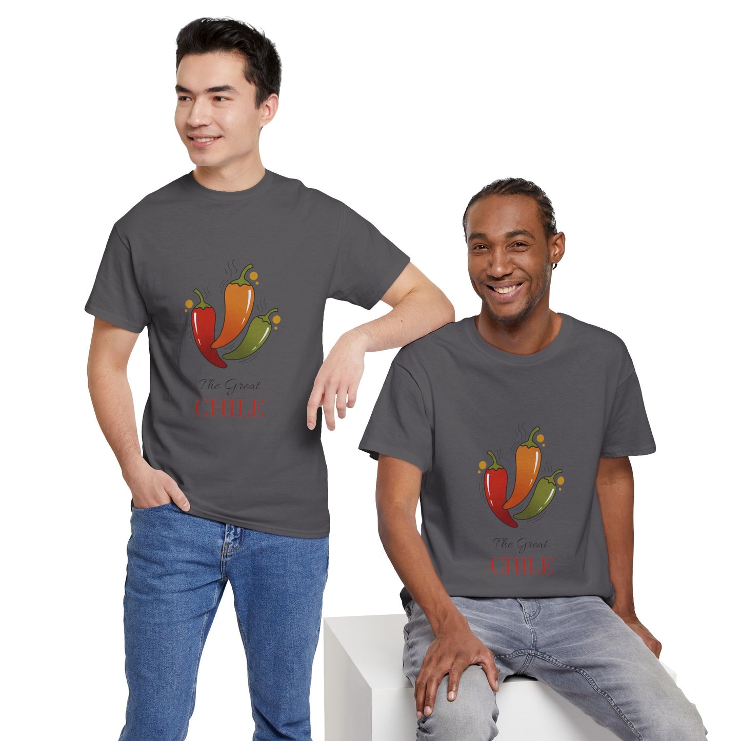 Spicy Chile Unisex Tee | Fun Foodie Gift, Casual Summer Wear, Kitchen Memorabilia, Vibrant Graphic Shirt, Unique Culinary Apparel