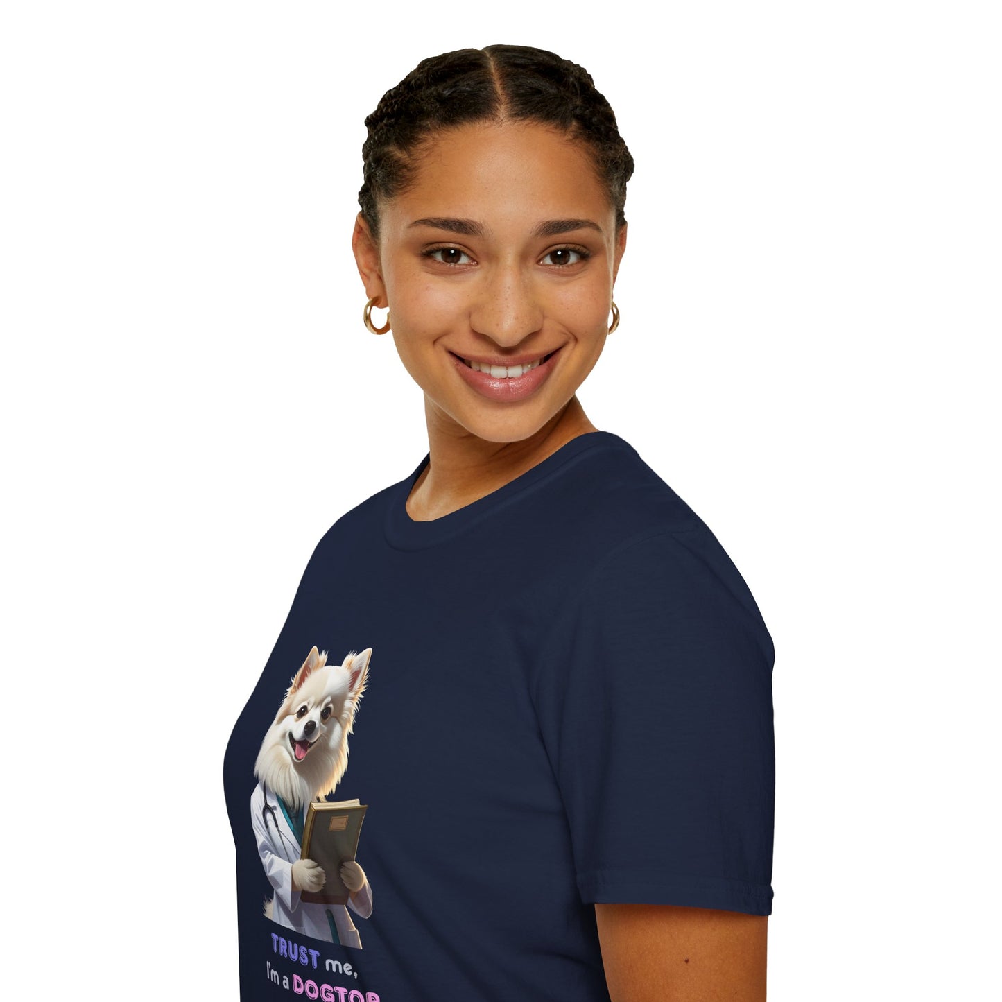 Trust Me I'm a Dogtor T-Shirt, Cute Animal Lover Tee, Funny Pet Owner Gift, Unisex Veterinary Humor Shirt, Perfect for Dog Lovers