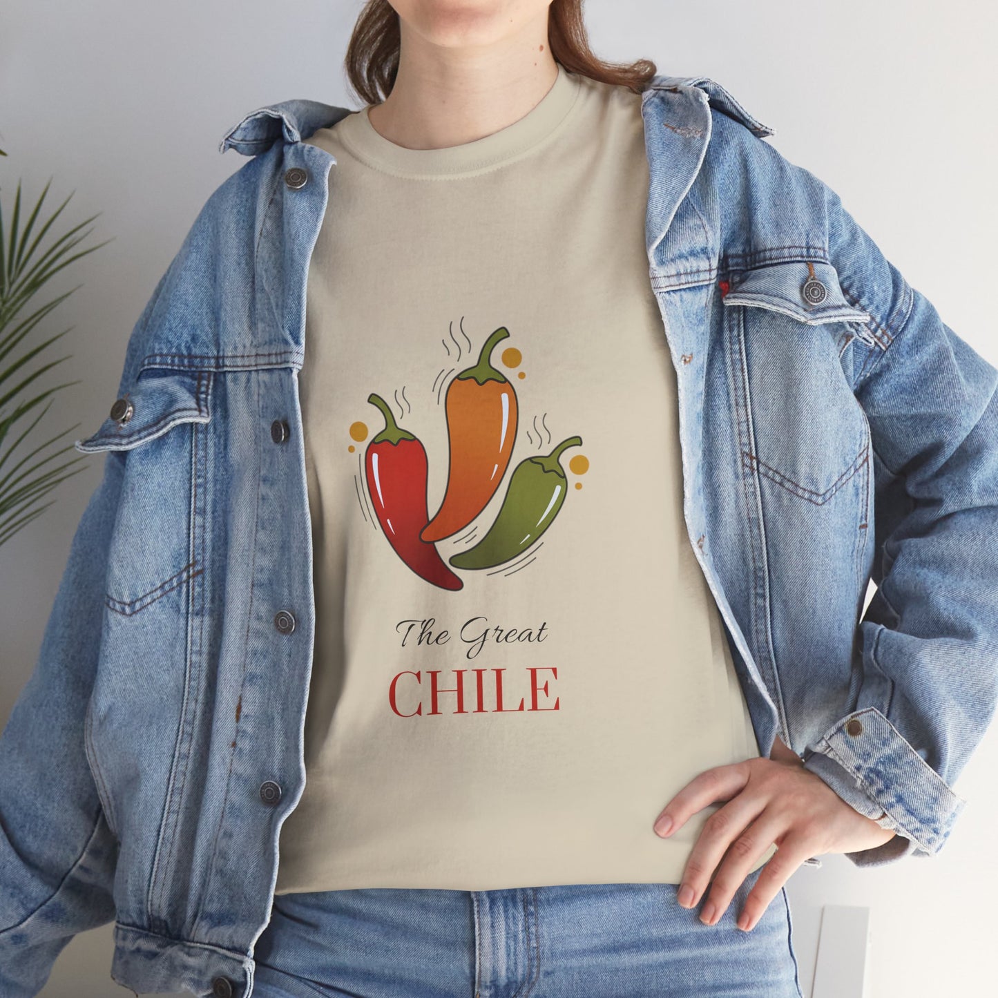 Spicy Chile Unisex Tee | Fun Foodie Gift, Casual Summer Wear, Kitchen Memorabilia, Vibrant Graphic Shirt, Unique Culinary Apparel