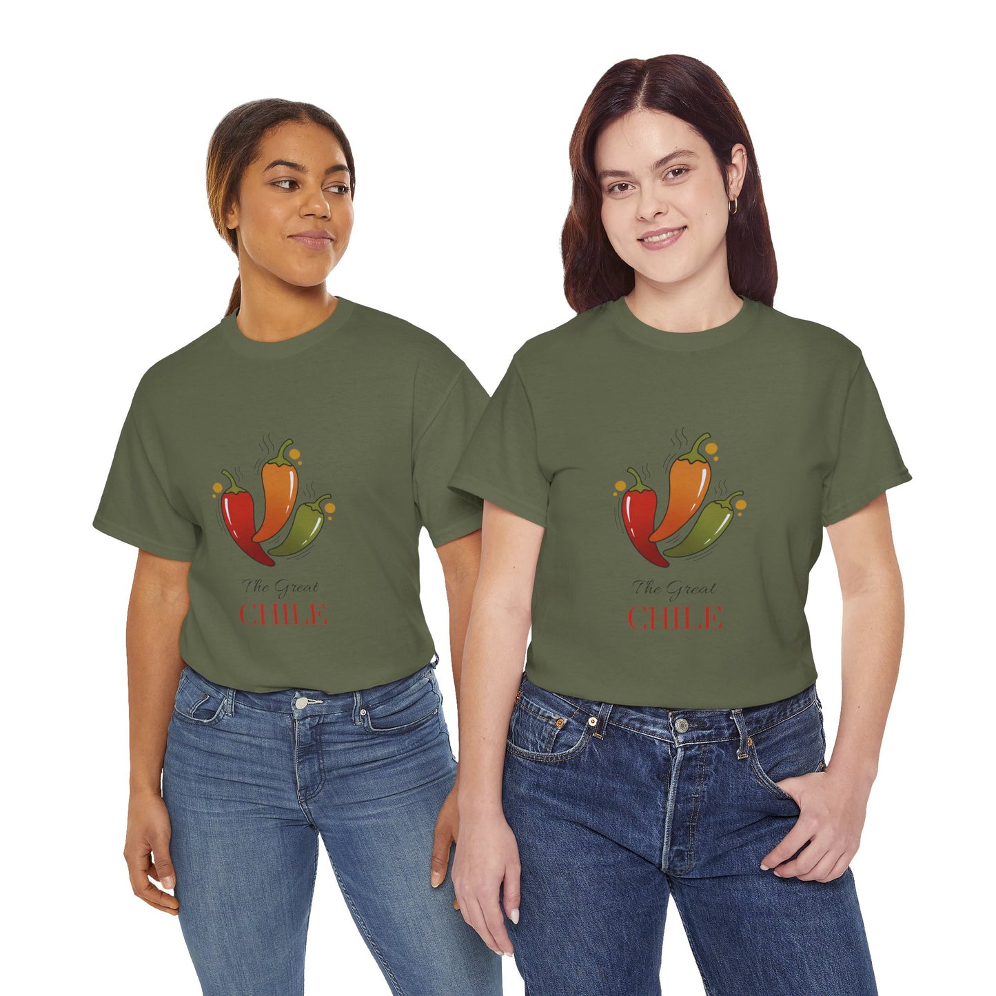 Spicy Chile Unisex Tee | Fun Foodie Gift, Casual Summer Wear, Kitchen Memorabilia, Vibrant Graphic Shirt, Unique Culinary Apparel