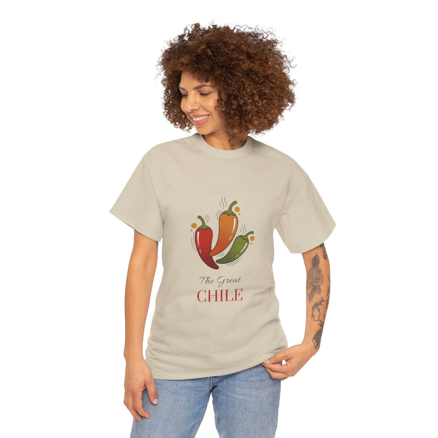 Spicy Chile Unisex Tee | Fun Foodie Gift, Casual Summer Wear, Kitchen Memorabilia, Vibrant Graphic Shirt, Unique Culinary Apparel